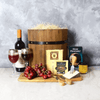 Wine & Cheese Barrel from New York Baskets - Gourmet Gift Basket - New York Delivery