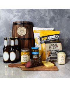 Beer & Munchies Gift Basket