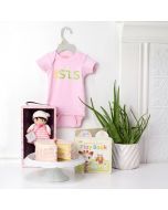  Baby’s First Birthday Gift Set, baby gift baskets, newborns, new parents, gift baskets
