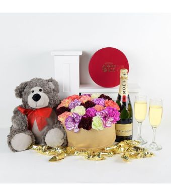 "You're Special To Me" Flowers & Champagne Gift
