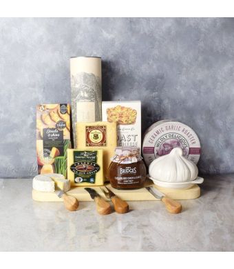 The Perfect Liquor & Cheese Gift Set