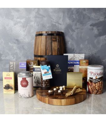 Lansing Bountiful Chocolate Basket, gourmet gift baskets, gift baskets, gourmet gifts
