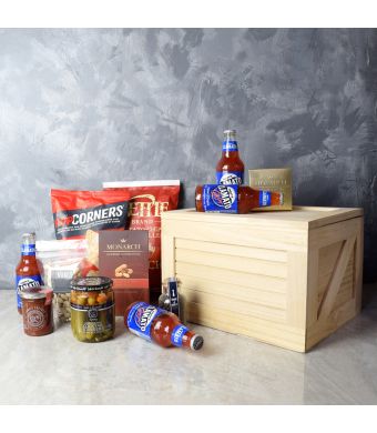 Clamato & Confections Gourmet Gift Set, gourmet gift baskets, gift baskets, gourmet gifts
