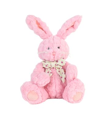 Posh Dusty Rose Bunny, plush toys, plush gift baskets