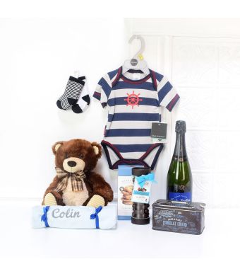 LITTLE HUMAN GIFT BASKET FOR YOUR BABY, baby boy gift basket, welcome home baby gifts, new parent gifts