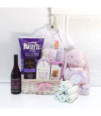 LOTS OF BABY GIRL GIFTS BASKET, baby girl gift basket, welcome home baby gifts, new parent gifts