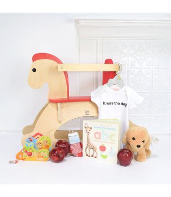 Baby’s First Alphabet Gift Set, baby gift baskets, baby gifts, gift baskets
