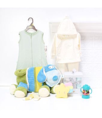 Sleep Tight Baby Gift Set, baby gift baskets, baby boy, baby gift, new parent, baby