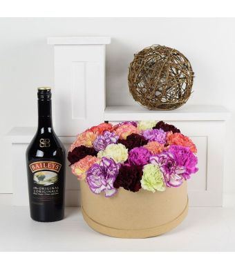 Simple Pleasures Flowers & Baileys Gift