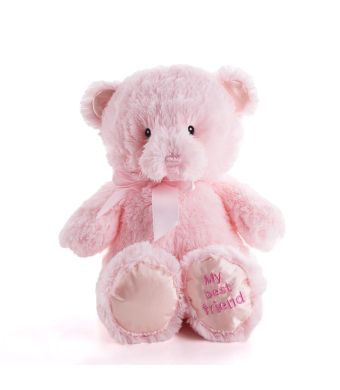 pink plush toy delivery, delivery pink plush toy, baby toy delivery usa, usa