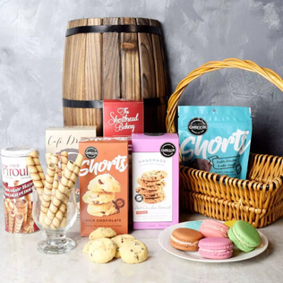 Gourmet Cookie Assortment Gift Basket Manchester